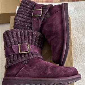 UGG Cambridge Port with Knit Cuffs